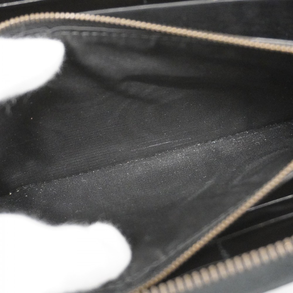 Gucci Marmont Long Wallet Leather Python Black - image 8